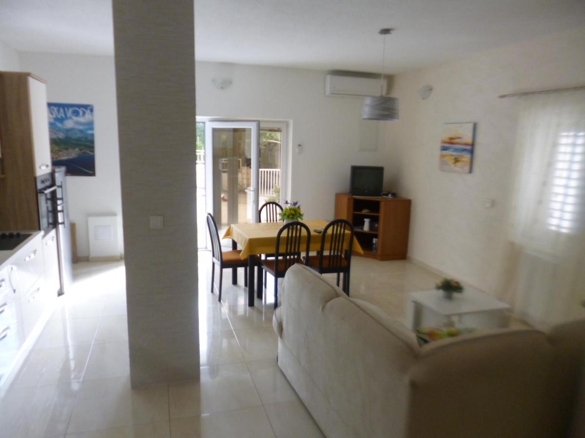 Haus Pehar Hotel Baska Voda Bagian luar foto